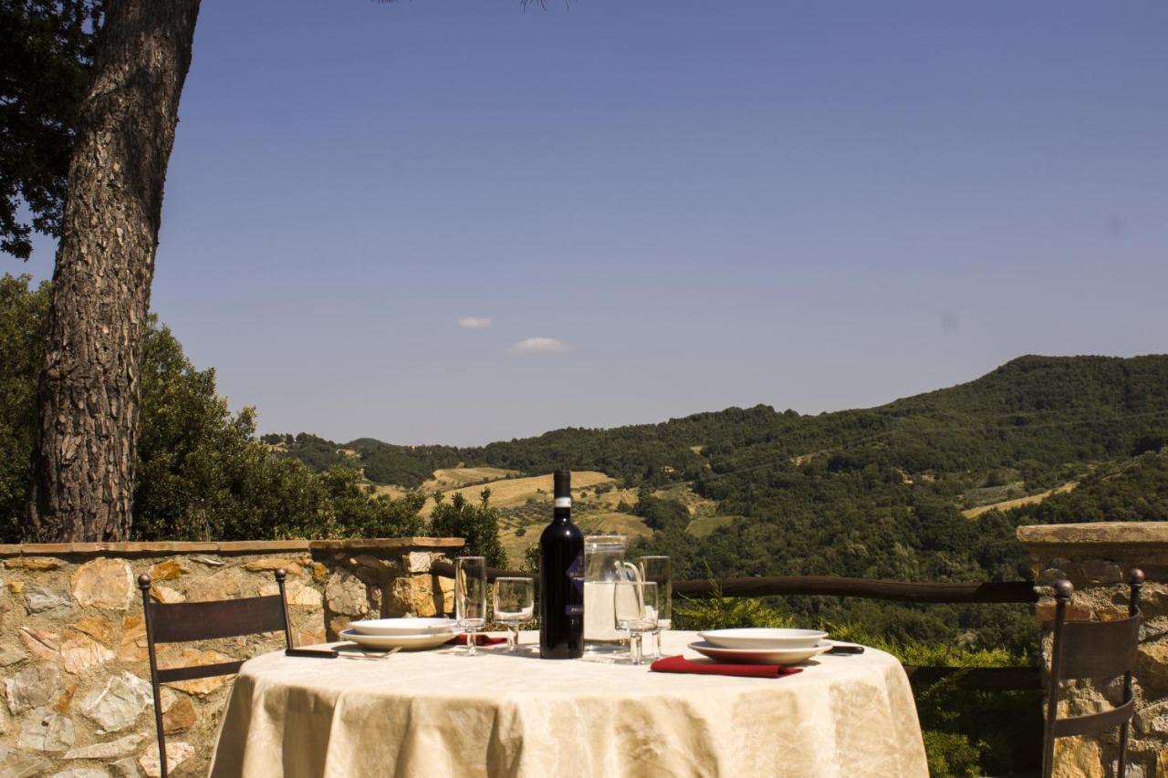 Agriturismo Aia Leccioni Micciano Bagian luar foto