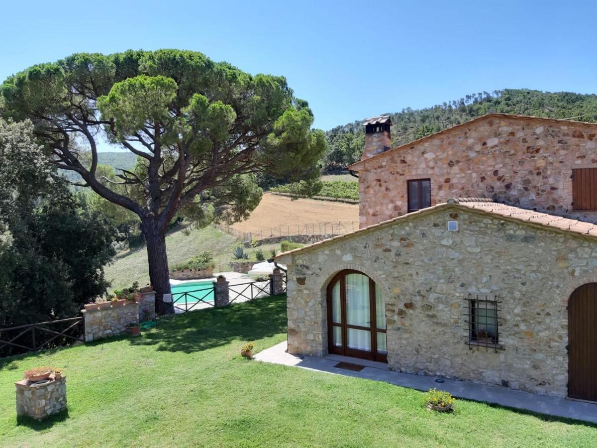 Agriturismo Aia Leccioni Micciano Bagian luar foto