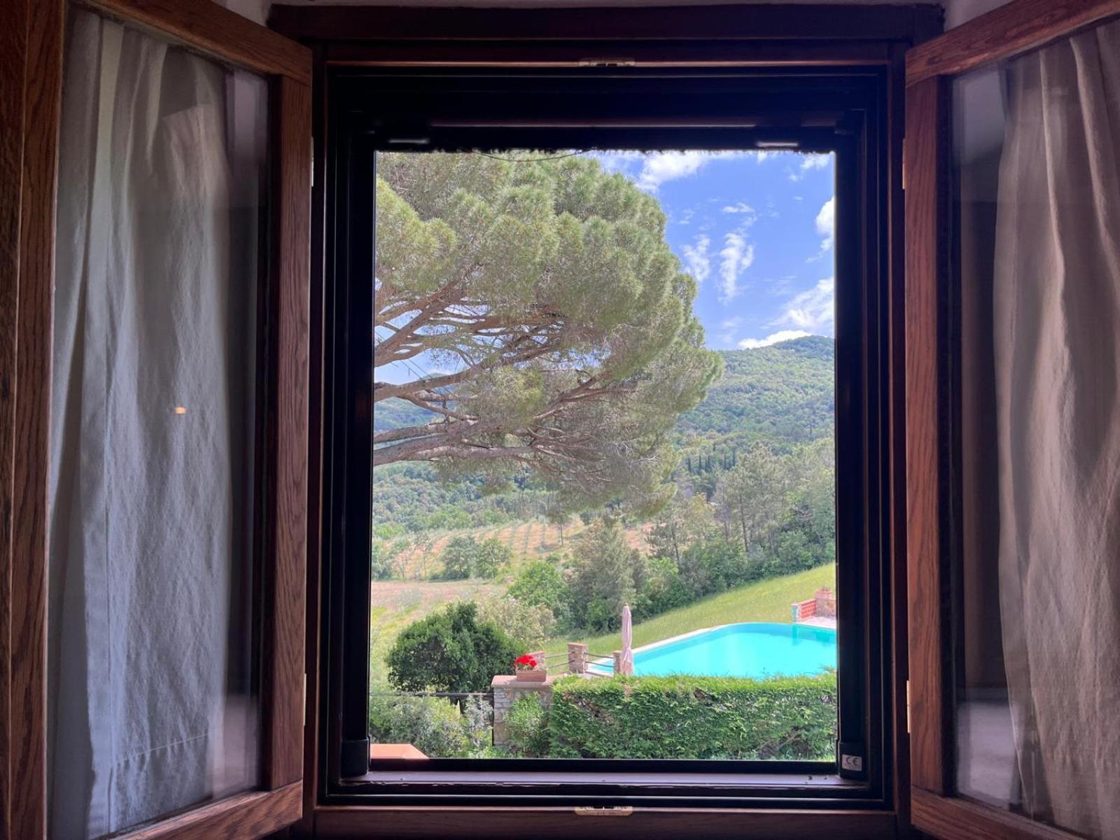 Agriturismo Aia Leccioni Micciano Bagian luar foto